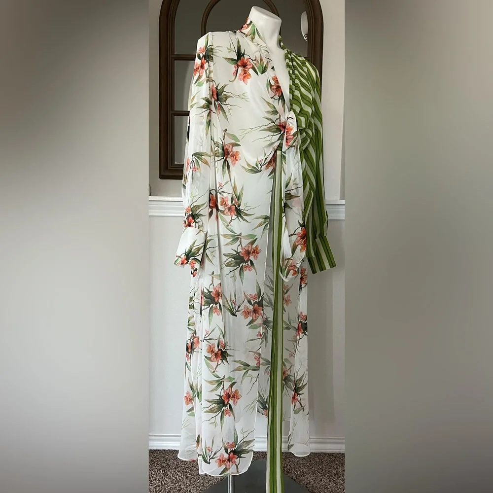 Anthropologie’s PatBo High-Low Tunic Mixed Print Blouse, Size XL New w/Tag - Picture 11 of 17